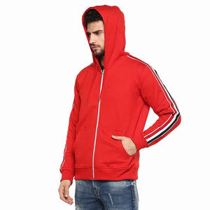Wholesale full <b>zip</b> <b>hoodies</b> for <b>men</b> and women in bulk <b>with</b> customizable logo options and soft fleece material - Product Image 3
