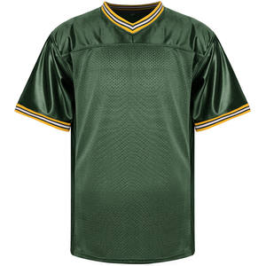 Venta al por mayor fútbol americano Jersey OEM PRODUCCIÓN DE FÁBRICA DE ALTO RENDIMIENTO material de malla transpirable fútbol americano Jersey - Product Image 6