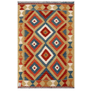 Imaco <b>Rugs</b> Maimana Afghanistan Kilim <b>Rug</b> 140x91 cm <b>Area</b> <b>Rug</b> <b>Set</b> - Product Image 1