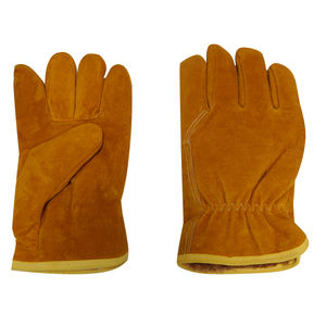 Guantes de soldadura de tela de algodón FR resistentes a altas temperaturas, equipo de seguridad resistente al fuego antiescaldado para soldadores personalizados - Product Image 4