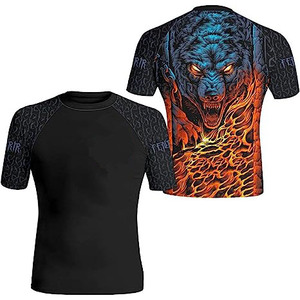Mma Rash Guards imprimés numériques personnalisés Rash Guard Surf Rash Guard Mens Rash Guards Kids Rash Guards de haute qualité - Product Image 4
