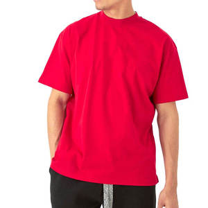 T-shirt pour homme surdimensionné, coupe ample, vêtement décontracté conçu pour une utilisation en toute saison, offrant un tissu respirant et un style simple et propre - Product Image 3