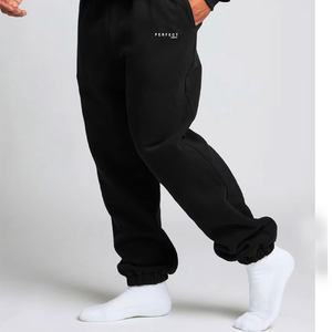 กางเกงวิ่งกางเกงกีฬาชายมีเชือกรูดกางเกงเอวสูงกางเกงสตรีทแวร์ไซส์ใหญ่พร้อมโลโก้ออกแบบได้ตามต้องการ - Product Image 1