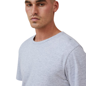 Camiseta de Hombre de Algodón 100% Personalizada de Alta Calidad, con Estampado en Relieve y Colores Sólidos, Estilo Casual con Diseño en Blanco y en Stock - Product Image 3