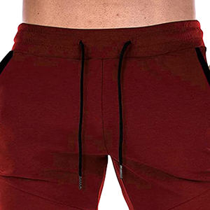 กางเกงลำลองสำหรับผู้ชายกางเกงวิ่งเอวสูงสำหรับผู้ชายกางเกงวิ่งปรับแต่งโลโก้ได้ทันสมัยทุกขนาดสีรุ่นใหม่ที่ดีที่สุดผ้าฝ้ายย้อมสีเข้ม - Product Image 6