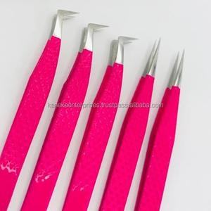 แหนบต่อขนตา 45 60 90 องศา แหนบต่อขนตาแบบมืออาชีพ จับแน่น แม่นยำ ป้องกันไฟฟ้าสถิต ทำจากสแตนเลส - Product Image 3