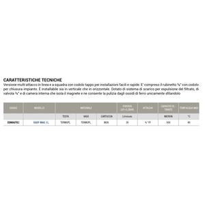 Kit de protection de chaudière Euroacque : Filtre magnétique, distributeur de polyphosphate, neutraliseur de condensat pour systèmes CVC - Product Image 5