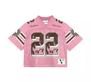 Maillot de football américain streetwear brodé avec logo personnalisé OEM coupe parfaite uniforme de football américain avec logo et design - Product Image 5