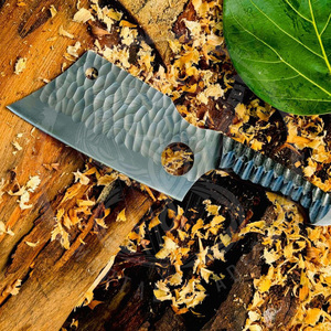 Couteau de survie de camping forgé de haute qualité, couteau de cuisine universel en acier inoxydable, couteau de boucher Viking, couteau d'extérieur - Product Image 2