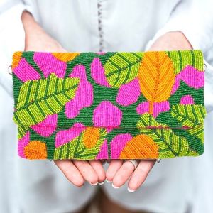 กระเป๋าปักลายแนวอาร์ตมีเอกลักษณ์กระเป๋าแบบโบฮีเมียนกระเป๋าถือแบบคลัตช์มือสไตล์แฟนซีซับในขายส่ง - Product Image 5