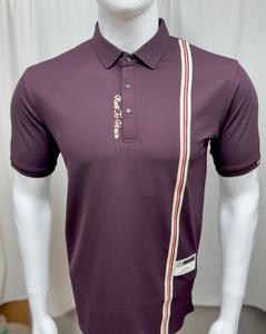 Camisetas de LICRA y algodón de lujo para hombre, estilo informal, diseño sólido, antibolitas con logotipo frontal, serigrafía - Product Image 4