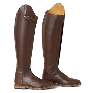 2023 Nuevas botas de equitación de alta calidad/botas de polo de equitación largas de cuero/zapatos-Negro - Product Image 3