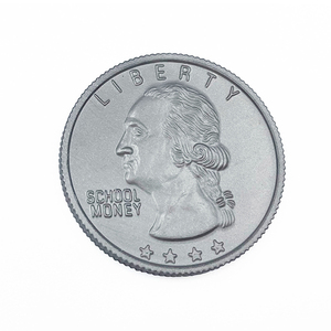 100 Đồ chơi tiền nhựa 25 xu cho trẻ em chơi giả vờ - Product Image 3