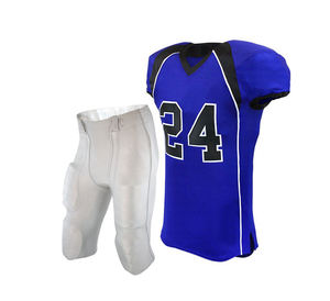 Camiseta de fútbol americano totalmente personalizable OEM, ropa de fútbol de equipo personalizada para hombres, uniforme de fútbol americano juvenil al por mayor - Product Image 2