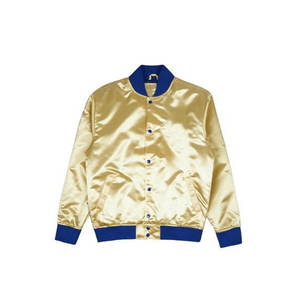 Nueva chaqueta de satén de prueba Popular a precio de fábrica de moda Chaquetas de satén de hombre de calidad superior de secado rápido - Product Image 1