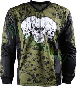 เครื่องแบบ2024สำหรับทีมเสื้อเพนท์บอลน้ำหนักเบาแขนเต็มออกแบบได้ตามต้องการ - Product Image 1