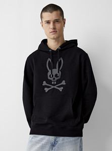 Sudadera con Capucha de Piel Sintética con Logotipo, Sudadera Larga y Cómoda con un Toque Único, Logotipo Frontal - Product Image 4