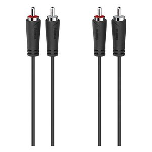 Cable de audio y video RCA negro de 3 m con conectores, modelo 00205258 - Product Image 1
