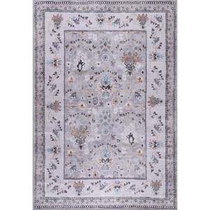 พรมคิลิมลายเหรียญแดงโบฮีเมียนแบบซักได้จากเน็ตไลน์ โฮม - Product Image 1