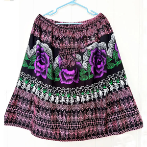 Jupes polynésiennes personnalisées de haute qualité pour femmes coton respirant écologique naturel longueur au sol style décontracté robe de bal - Product Image 3