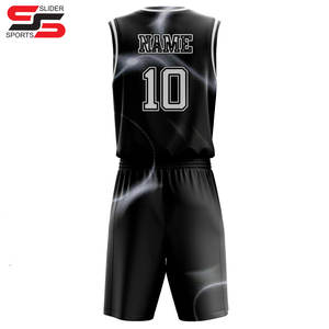 Personnalisé Personnalisable Pas Cher 100% Polyester Réversible Basketball Jersey Respirant Formation Basketball Uniforme Ensemble pour Hommes - Product Image 6