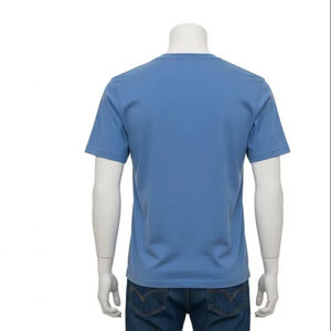 Camisetas de Algodón de Manga Corta con Cuello Redondo para Hombre, Tejido de Algodón Transpirable, Cómodo, Informal, para Uso Diario, Mercado Mayorista de Ropa - Product Image 3