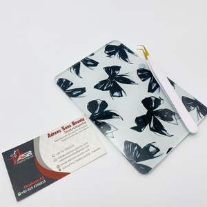 Prix de gros Carreau de palette de cils en acrylique à nœud noir avec aimant pour pince à épiler Logo personnalisé Plateaux d'extension de cils Carreaux de cils - Product Image 5