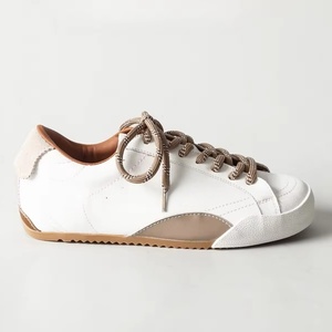 Zapatillas de plataforma para mujer con suela gruesa y cordones, calzado informal de suela alta, zapatillas de lona informales de moda para hombre con cordones - Product Image 1