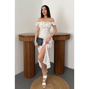 Vestido Floral Lila de Verano - Lila - Product Image 2