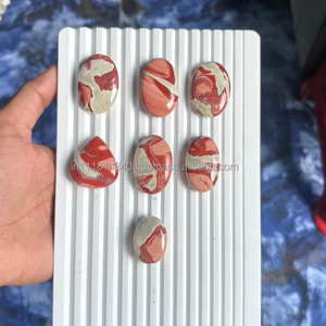 Pierre précieuse en jaspe arc-en-ciel de haute qualité naturelle, cabochon, pierre précieuse en vrac pour la guérison, l'artisanat, la décoration de la maison, pierre précieuse en jaspe - Product Image 3