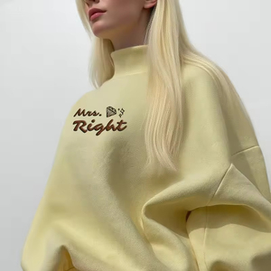 เซ็ตเสื้อสเวตเตอร์และกางเกงขาสั้น2ชิ้นสำหรับสตรีทจั๊มเกอร์ออกแบบโลโก้ได้ตามต้องการ - Product Image 2