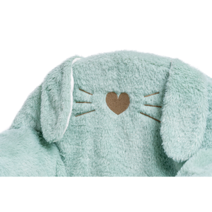 Fauteuil club unisexe vert pailleté en forme de lapin, siège confortable en peluche d'anime pour enfants en polyester durable - Product Image 3