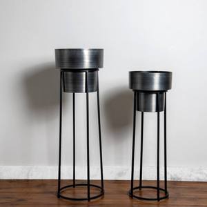Modern Black Handmade High Small Garden Kit <b>Outdoor</b> <b>Tree</b> Boxed Plated Modern <b>Outdoor</b> <b>Tree</b> High Small Garden Kit Boxed Plated - Product Image 3