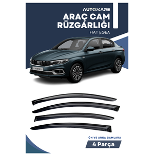 Déflecteur de pare-brise de taille spéciale pour accessoires de fenêtre automatique compatibles FIAT EGEA - Product Image 3