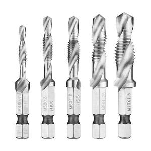 Forets à tarauder Facom, lot de 5, produit de haute qualité dans la catégorie des tarauds - Product Image 1