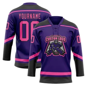 Bán Sỉ Người Đàn Ông Của 100% Polyester Mát Mẻ Mùa Hè Ice Hockey Jerseys Tùy Chỉnh Tên Đội Bóng Rổ Jerseys OEM ODM Có Sẵn