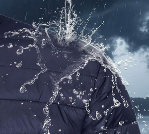 Venta caliente de alta calidad azul claro ligero chaqueta acolchada con capucha resistente al agua prendas de vestir exteriores fabricante en Pakistán - Product Image 6