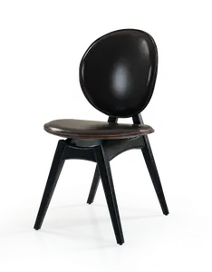 Wholesale Malaga restaurant cafe hotel natural wood fabric style luxury design chair