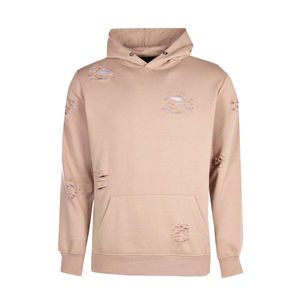 Sudadera con capucha desgastada de calidad superior 2025, hecho en fábrica, bordado básico, mezcla de algodón, cantidad a granel de invierno, suministro del mercado en línea - Product Image 1