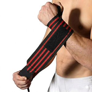 Muñequeras Deportivas para Levantamiento de Pesas, Resistentes, de Goma Natural, Impermeables, Transpirables, 3 Pulgadas de Ancho, 24 Pulgadas de Largo, 1 Par - Product Image 6