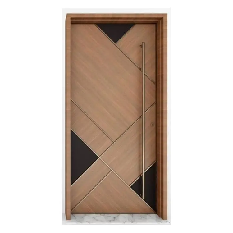 ベストセラー-100% 天然木製ドア-高品質木製ドア家具-木製ドア世界中に輸出