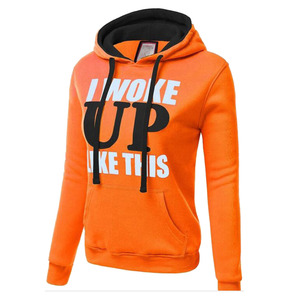 Women Winter Fleece Pullover Lined Hoodie Thick Warm Oversized Hooded Sweatshirt 100% Cotton Soft Comfortable Casual Fashion - Product Image 3