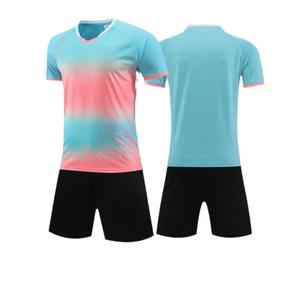Vêtements de sport décontractés respirants à séchage rapide pour hommes Chemise d'entraînement de football à manches courtes imprimée sur mesure pour la compétition - Product Image 5