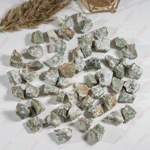 Wholesale Healing <b>Tree</b> Agate 1 Kg Raw Rock Rough Natural Healing <b>Crystal</b> Chunks Irregular Shape for Decoration Meditation - Product Image 1