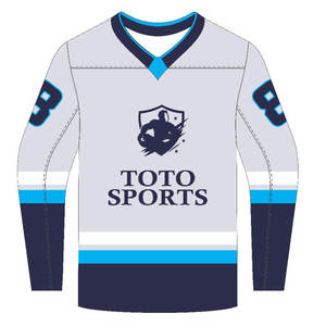 Maillot de hockey sur glace, vêtements de sport, léger, respirant, de haute qualité, meilleur fournisseur, ajustement confortable, best-seller, nouvelle arrivée - Product Image 1