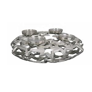 Candelabro de aluminio de estilo árbol de alta calidad, decoración de mesa de comedor para sala de estar, portavelas para ocasiones festivas, decoración de portavelas - Product Image 4