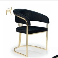 Chaises de bar modernes de luxe, base en bois massif et métal, confortables, de haute qualité, pour la maison, le bar, la salle à manger, le salon, la chambre, l'hôtel, l'école