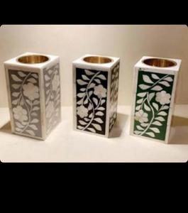 Prix de gros, brûleur d'encens en bois de santal écologique avec incrustations de résine, style arabe islamique, Oud Bakhoor Coriandre, nouvelle arrivée - Product Image 2