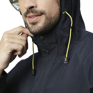 Veste de Pluie Streetwear en Nylon Softshell Imperméable Tissé pour Sports de Plein Air pour Hommes - Product Image 4