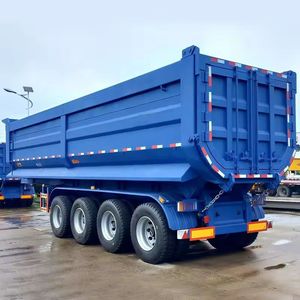 Semirremolque Volquete Trasero Hidráulico de Acero de 60 Metros Cúbicos, Usado, de Fácil Operación, 1 Año de Garantía, para Trabajo Pesado Agrícola - Product Image 1